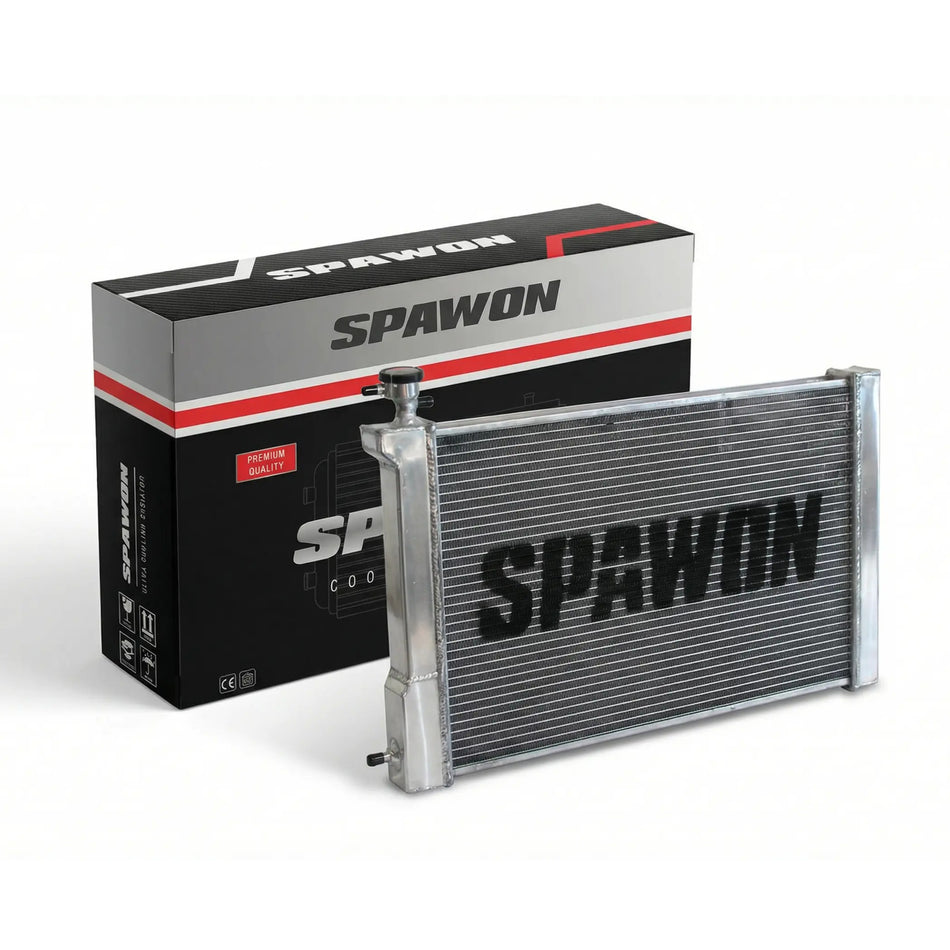 Spawon Aluminum Radiator for Toyota Corolla/Matrix 1.8L L4 1798cc 110ci 2009-2019