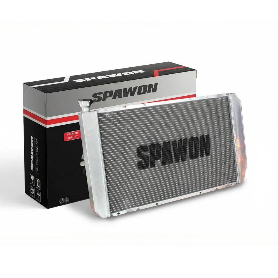 Spawon Aluminum Radiator for Chevrolet Blazer, Chevrolet Suburban, Chevrolet R20, Chevrolet R30, Chevrolet V30 & GMC Yukon 1988–1999