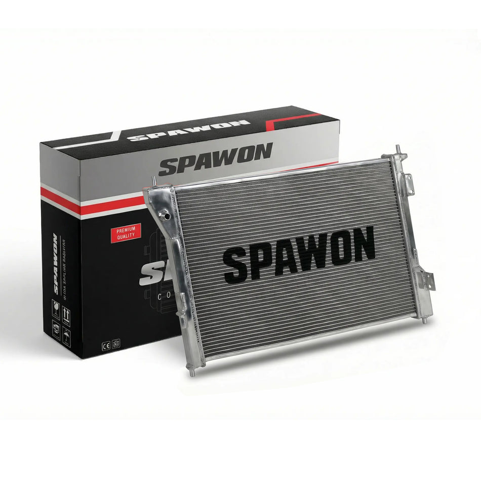 Spawon Aluminum Radiator for Ford Explorer & Ford Flex 2010–2019, Lincoln MKT 2010–2019
