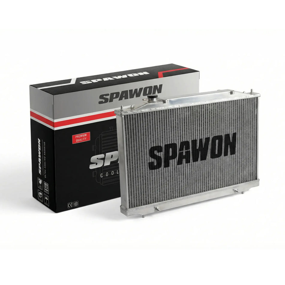 Spawon Aluminum Radiator for Acura TSX 2.4L L4 2354cc 144ci 3.5L V6 3471cc -ci 2009-2014