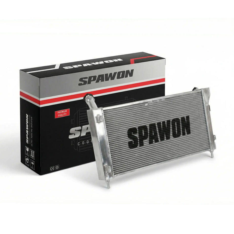 Spawon Aluminum Radiator for Buick Allure, Buick LaCrosse 2005–2009, Chevrolet Impala, Chevrolet Monte Carlo 2004–2005 & Pontiac Grand Prix 2004–2008