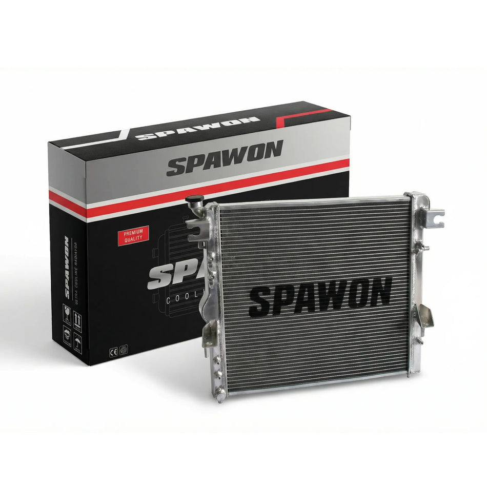 Spawon Aluminum Radiator for Jeep Wrangler V6 3.6L & 3.8L 2007–2018